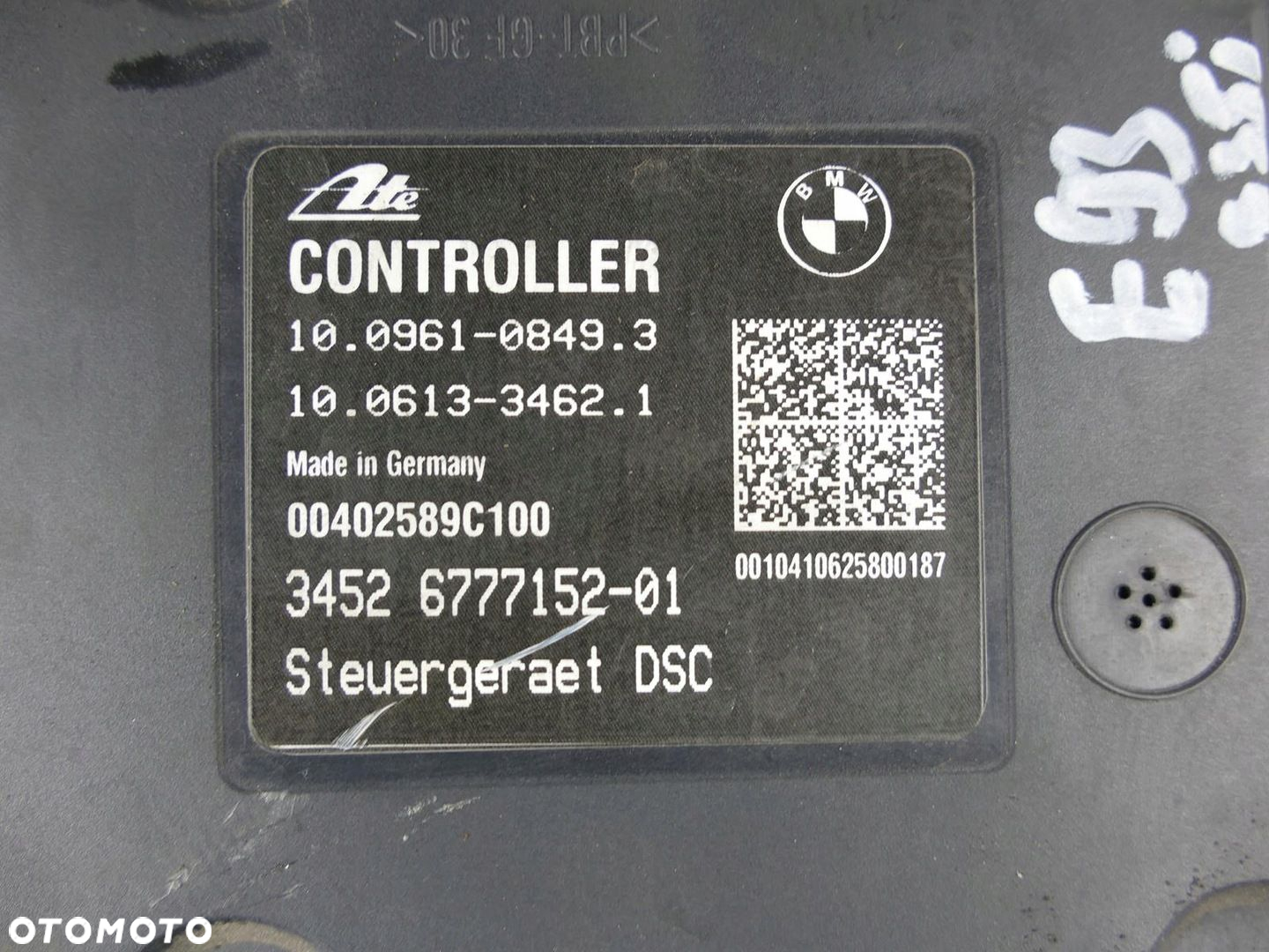 BMW 3 E93 E92 335i 3.0i N54B30A POMPA ABS STEROWNIK E90 E91 Z WTYCZKĄ - 8