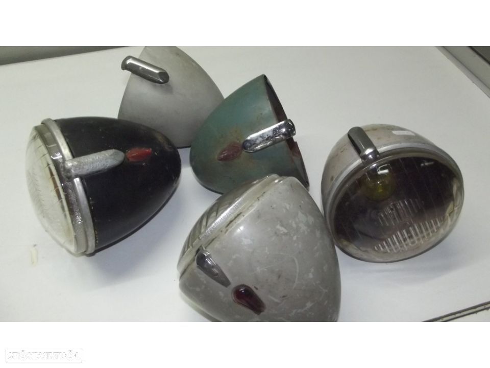 Citroen 2 cv farois da frente redondos completos ou so cocas - 5