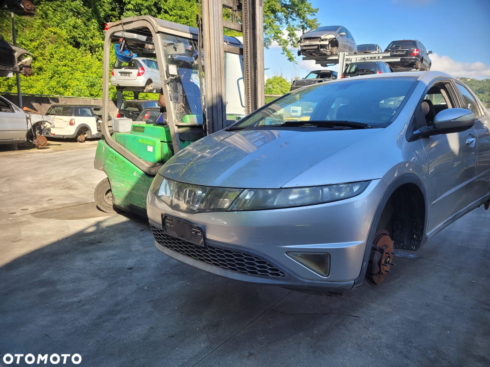 HONDA CIVIC VIII UFO LUSTERKO LEWE KIEROWCY EUROPA 9 PIN NH700M - 6