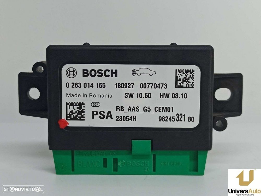 UNIDADE DE CONTROLE DE ESTACIONAMENTO CITROEN C3 AIRCROSS SHINE - 1
