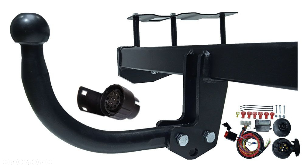 HAK HOLOWNICZY + MODUŁ + WIĄZKA + GNIAZDO 7/13P OPEL VECTRA C KOMBI III od 2002 - 2008 - 6