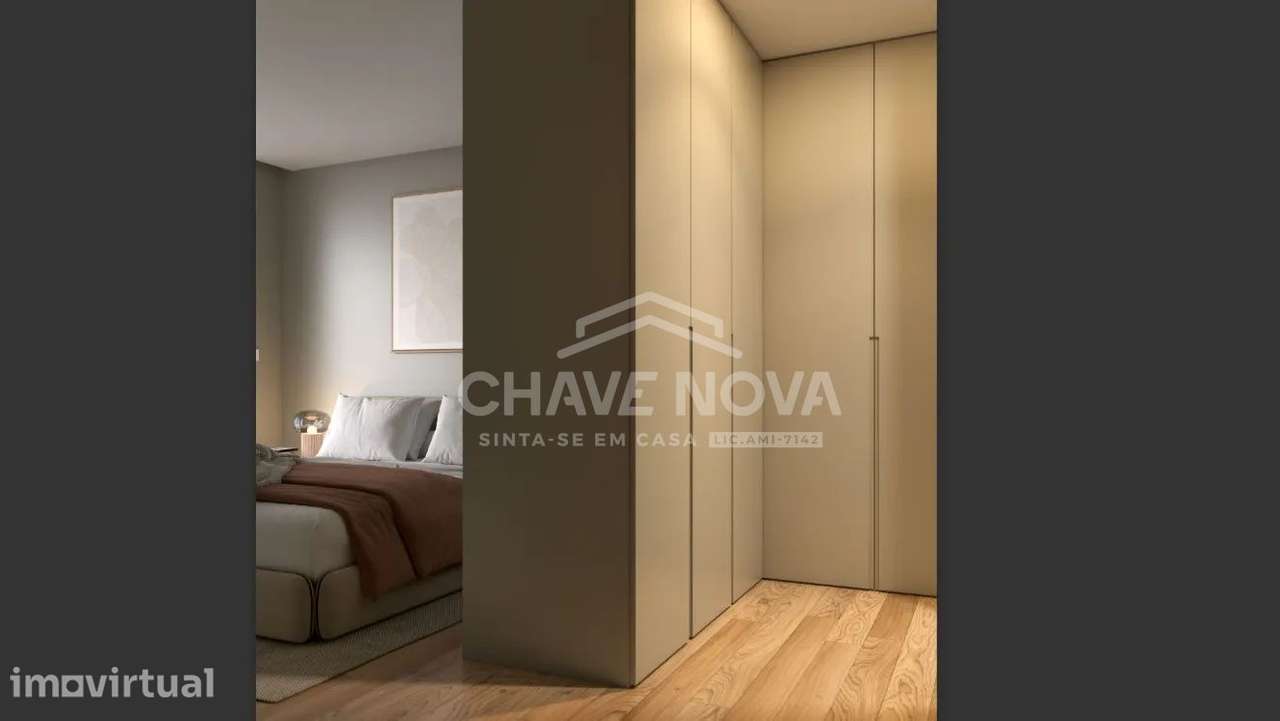 Apartamento T2+1 novo C/Varanda, L. Garagem e Arrumos | Próximo do mar - Grande imagem: 5/12