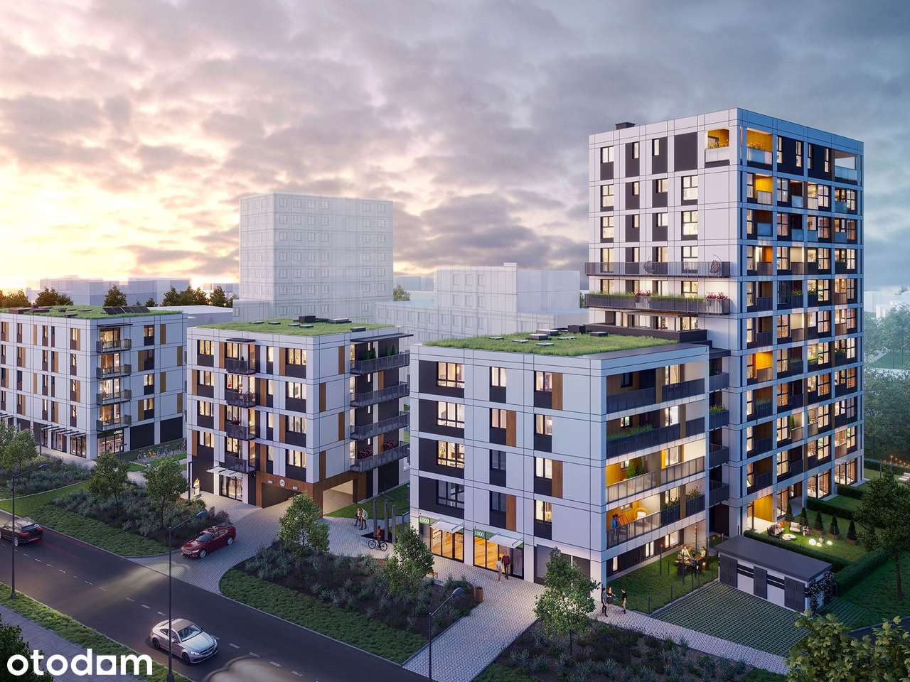 2-pokojowe mieszkanie 47m2 + balkon Bez Prowizji
