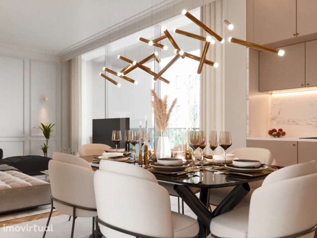 Apartamento T2 com varandas em Alcântara, Lisboa - Grande imagem: 4/45