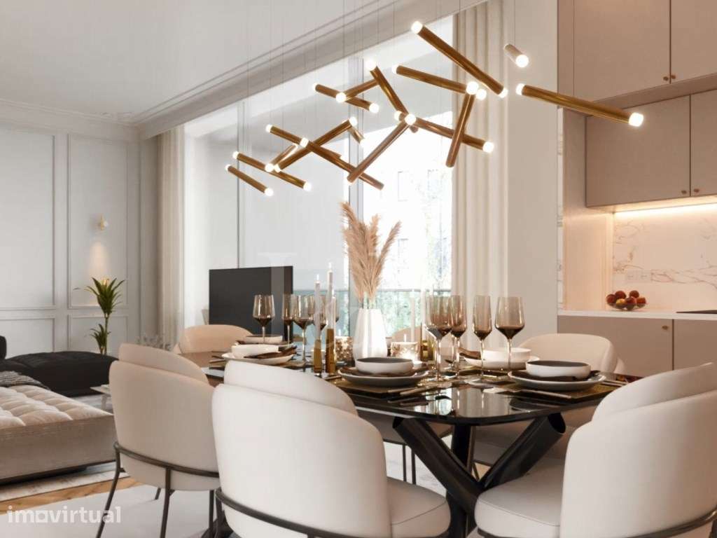 Apartamento T2 com varandas em Alcântara, Lisboa - Grande imagem: 4/45