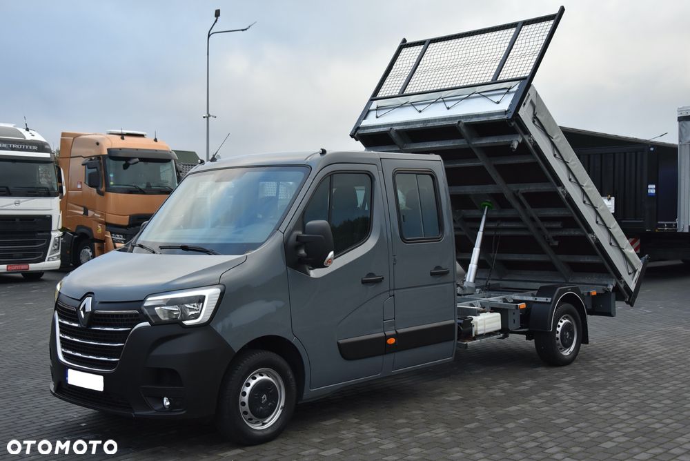 Renault MASTER 2.3 165KM DOKA DUBEL 7 OSÓB / HAK / WYWROTKA 3-STRONNA / NA PODUSZKACH / NAWIGACJA / SERWIS ASO RENAULT DO KOŃCA / SALON PL ! ! ! - 20