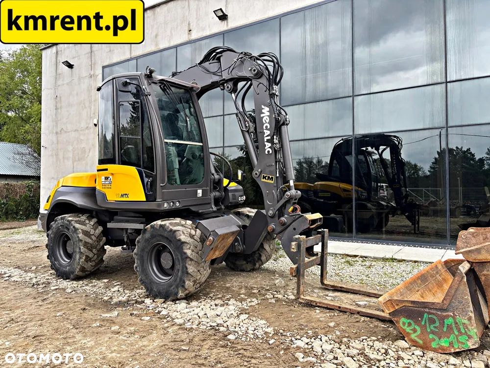 Mecalac 12 MTX KOPARKO-ŁADOWARKA 2015R. | MECALAC MSX MXT 714 JCB 3CX - 8