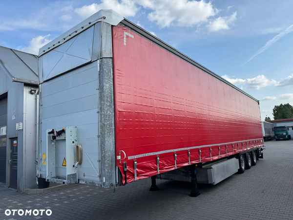 Schmitz Cargobull VARIOS FIRANKA, XL, OŚ I DACH PODNOSZONE, KOSZ PALETOWY, 2021r, JAK NOWA