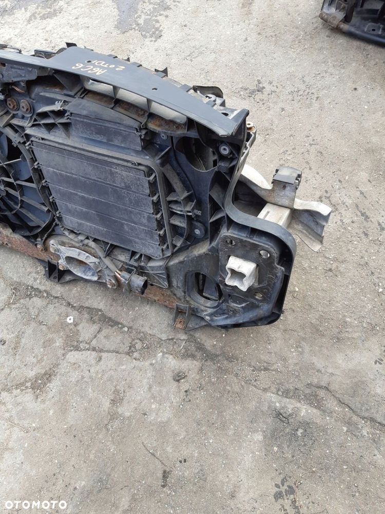 AUDI A6 C6 2.0 TDI PAS PRZEDNI WENTYLATOR CHŁODNICE KOMPLET - 6