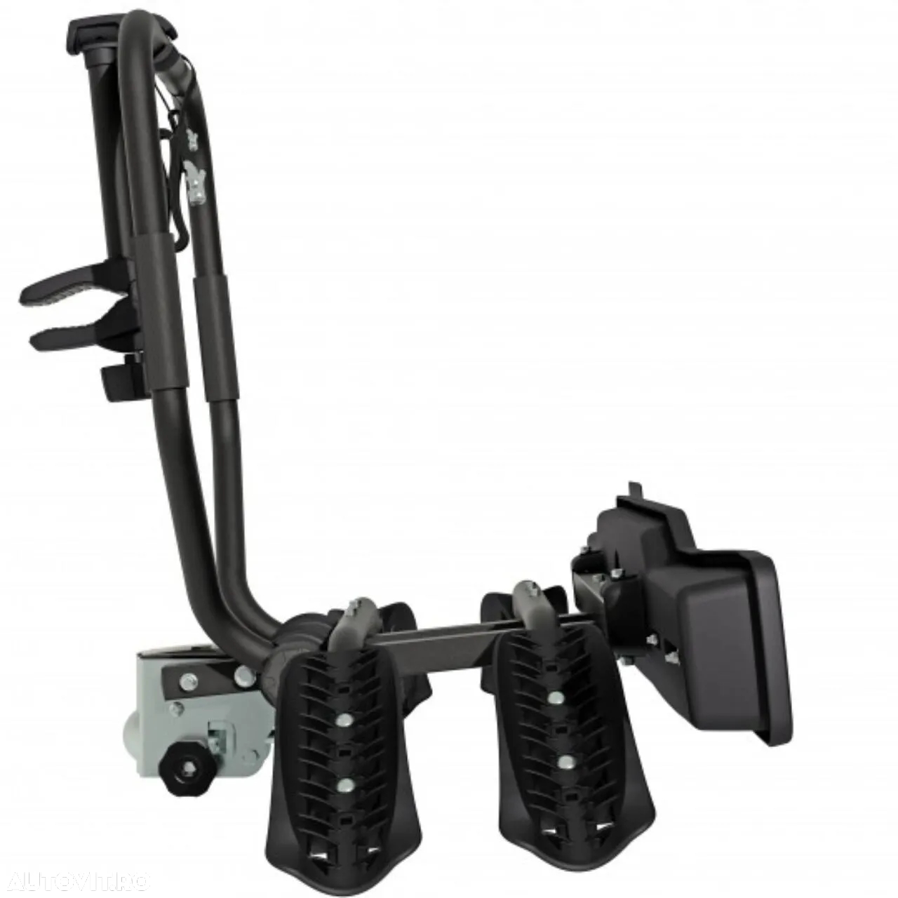 Suport 2 biciclete Peruzzo Siena 669N cu prindere pe carligul de remorcare, Negru,, Nou_emitem Factura & Garantie, Pret Importator - 3