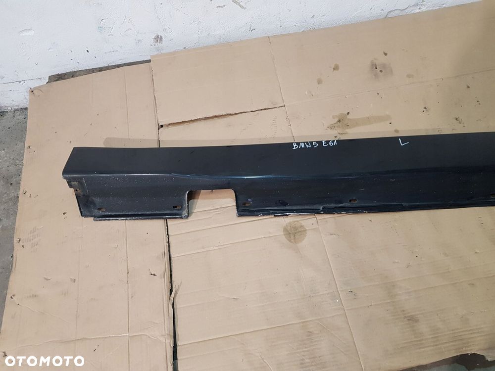 listwa progowa lewa bmw e61 3.0d 2006 schwarz 2 - 9