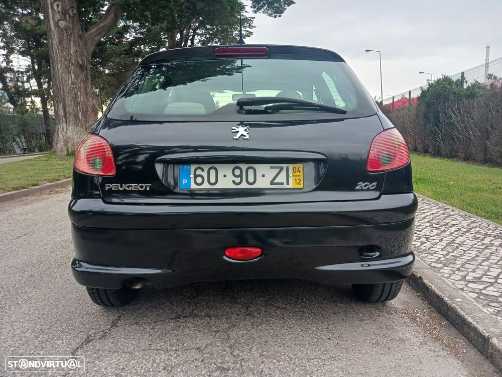 Peugeot 206 1.1 Black & Silver - 14