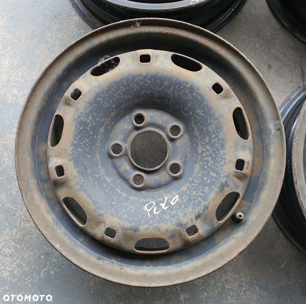 FELGA STALOWA 14 5J ET35 5X100 VW POLO 9N - 5