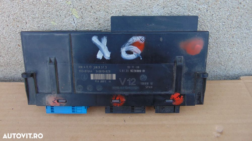 Modul confort BMW Seria 5 F07/F10/F11  an 2009-2013 cod 9226906-01 - 2