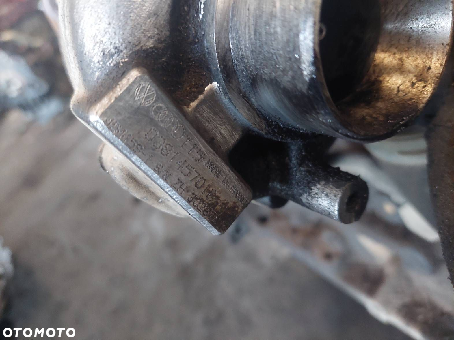 SILNIK DIESEL + POMPA WTRYSKI TURBO AUDI A3 8L 1.9 TDI AGR 038145701A - 4