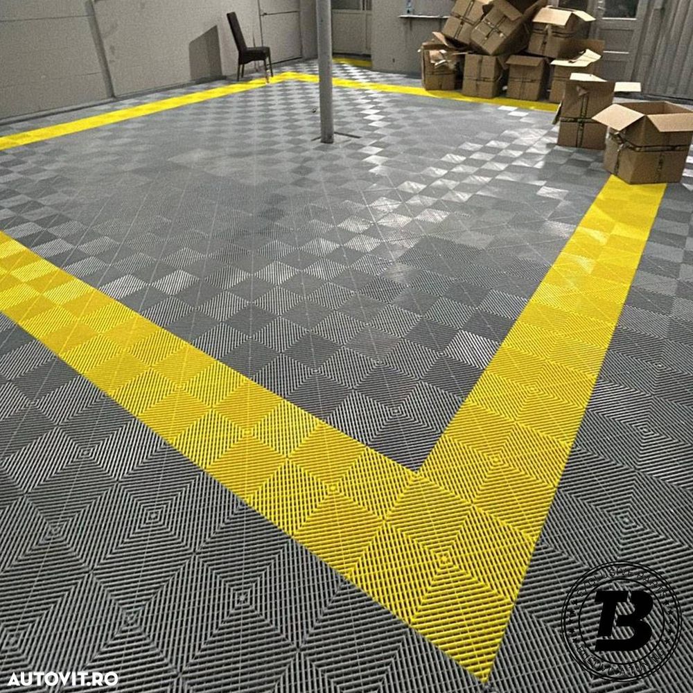 Pardoseala Modulara pentru Garaj si Ateliere Detailing - Gri Antracit - 3