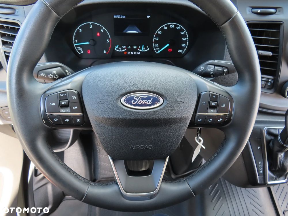 Ford Transit CUSTOM 2.0 TDCi 130 Km L2 Limited Edition W Najbogatszej Wersji Wyposażenia TREND L2H1 LONG Blaszak Furgon 9-Cio Osobowy Stan Jak NOWY POLECAM - 36