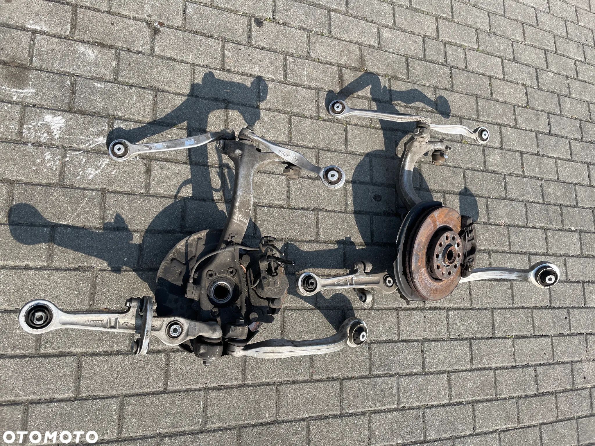 Audi A4 B6 B7 1,9 2,0 tdi ZWROTNICA PIASTA LEWA PRAWA przód wahacze komplet - 1