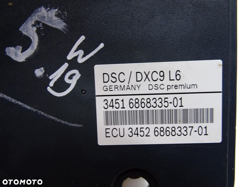 POMPA HAMULCOWA ABS 6868335 2.0 D B47D20A BMW F10 F11 LCI - 9