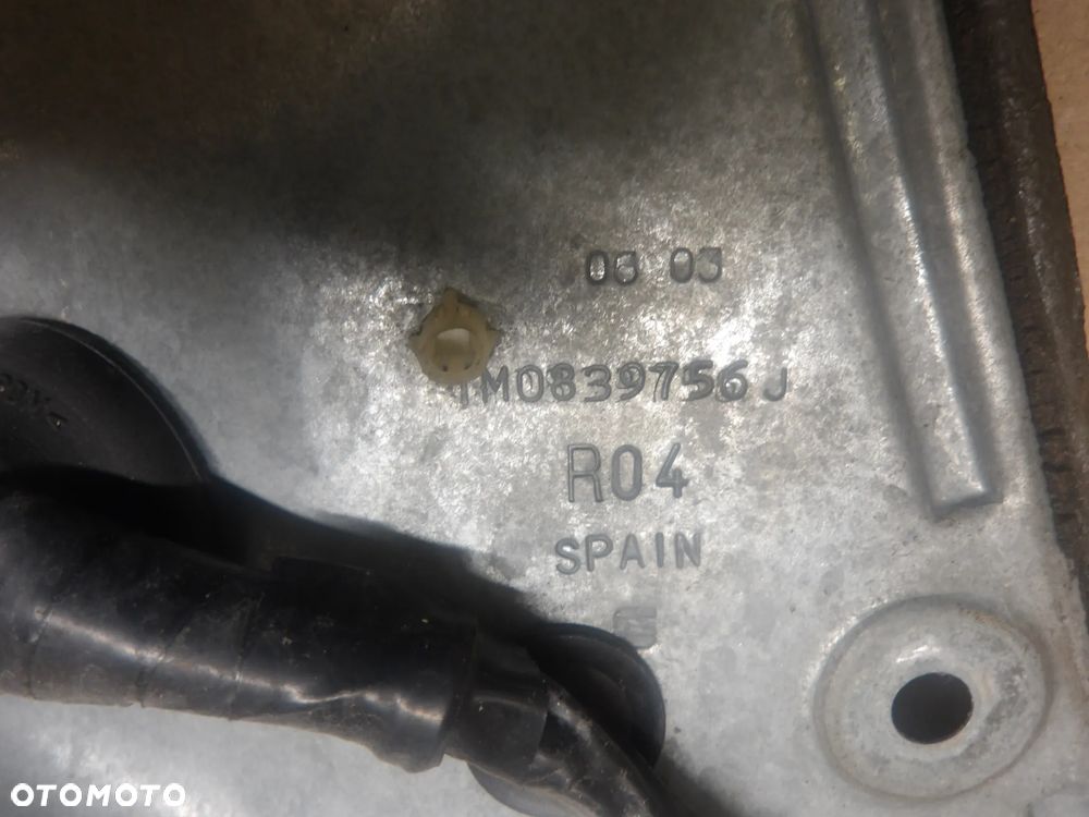 SEAT LEON I 1.9TDI PODNOŚNIK SZYBY PRAWY LEWY TYŁ TYLNI MANUALNY 1M0839755 1M0839756 - 10