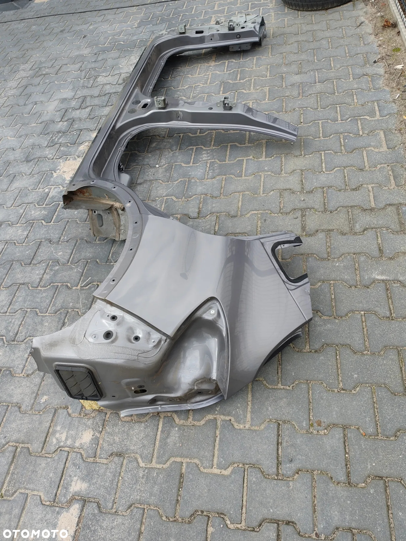 Próg słupek lewy błotnik tył ćwiatrka TEKNG Renault Captur I 13-18 - 5