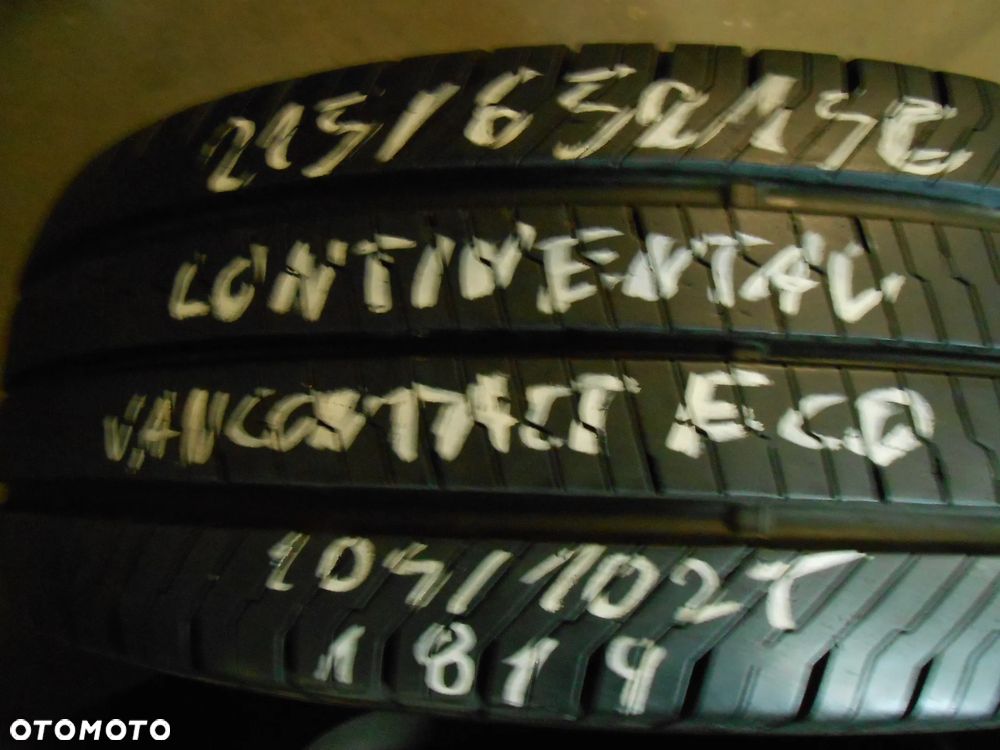 OPONY 215/65R15C CONTINENTAL VAN CONTACT ECO  DOT 3122 / 1819 7.9MM - 3