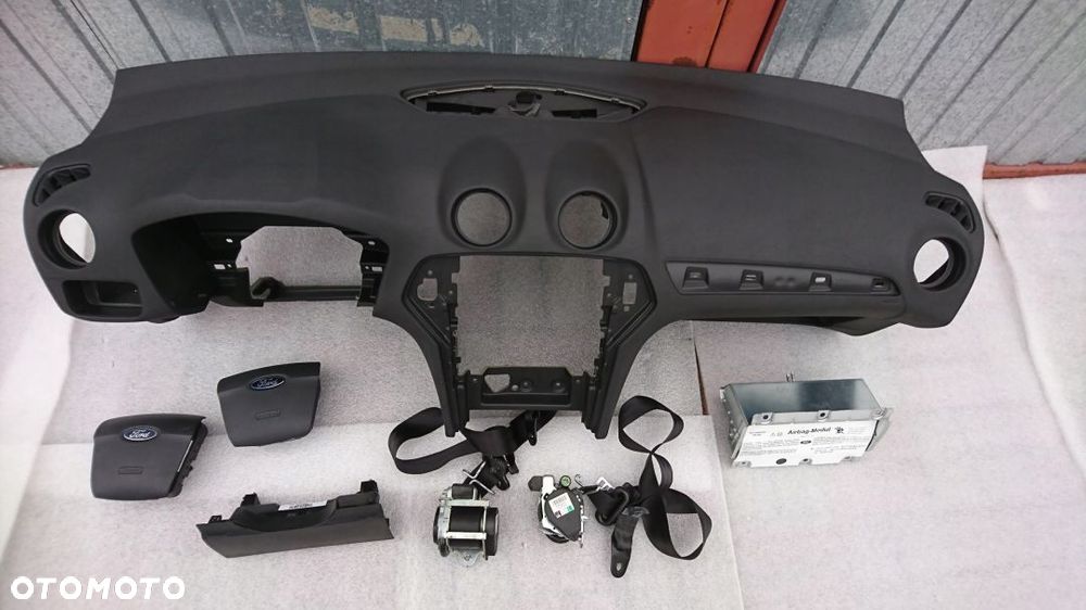 Ford Mondeo MK4 IV Komplet Airbag Konsola Pasy - 3
