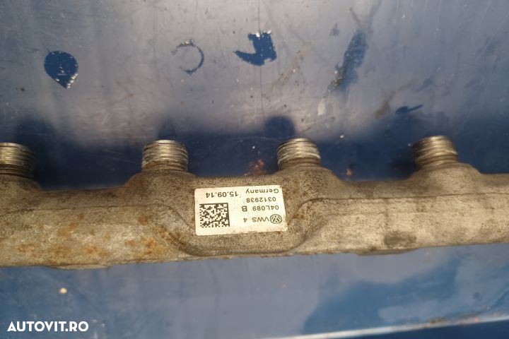 Rampa injectoare 04L089B 1.6 CLH Volkswagen VW Golf 7 [2012 - 2017] H - 5