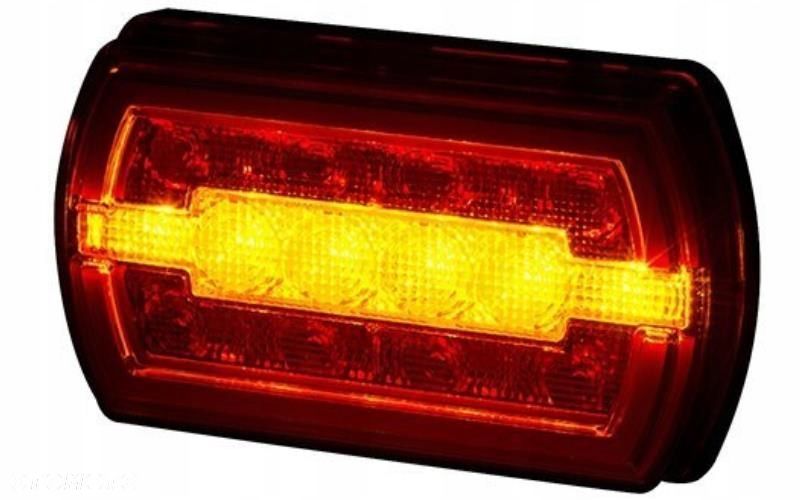 lampa zespolona led tył przyczepka traktor polski produkt 12/24v - 2
