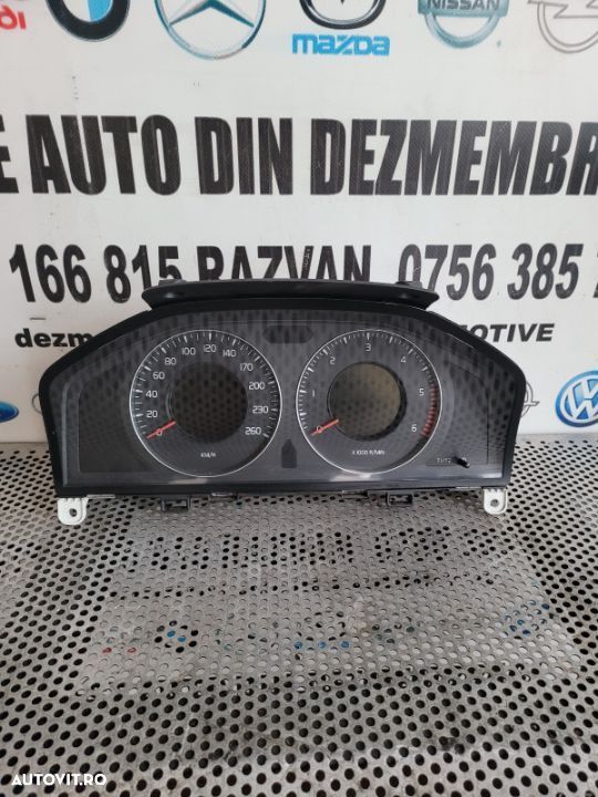 Ceasuri Bord Volvo V70 XC70 2.4 Diesel Euro 5 An 2007-2013 Volan Stanga Cod 31254535AA - 1