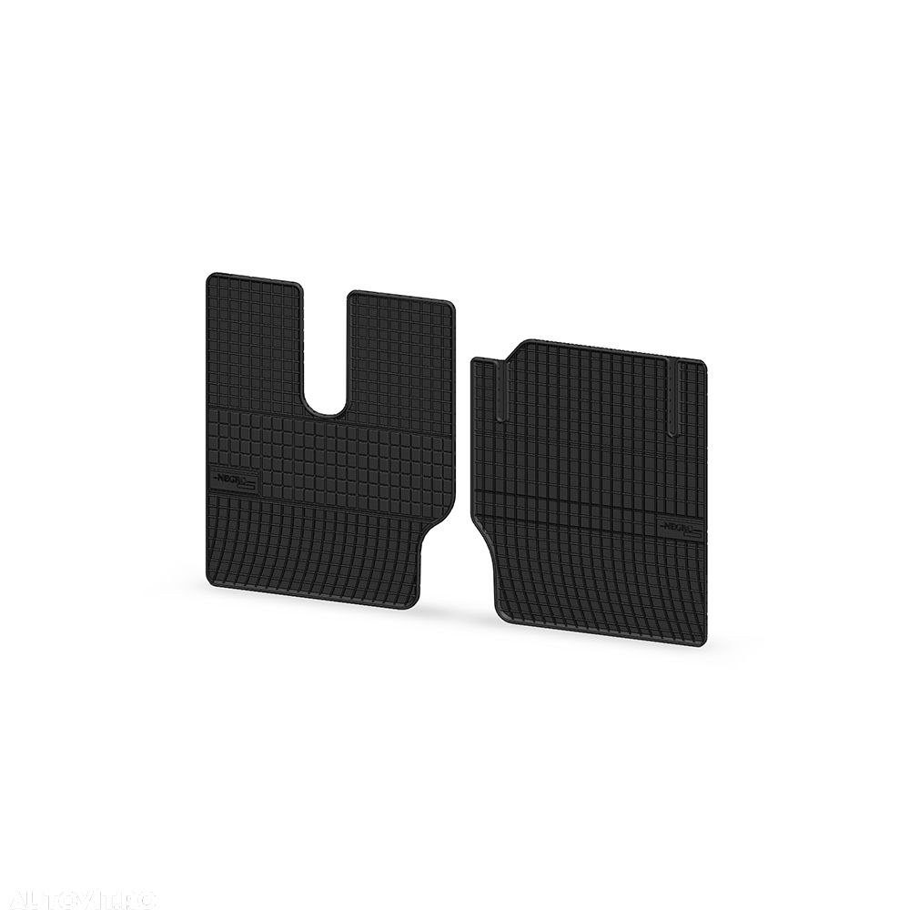 Set covorase auto din cauciuc Man F90 F2000 1994-, presuri BestAutoVest, negre, 2 buc. - 1
