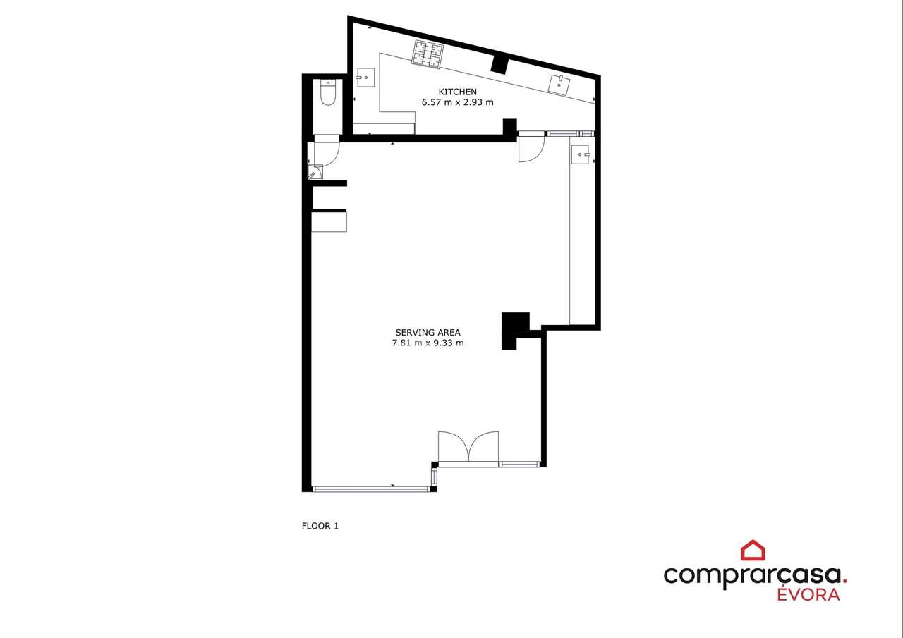 Espaço comercial equipado e mobilado | Cerca de São Domingos (Évora) - Grande imagem: 3/19