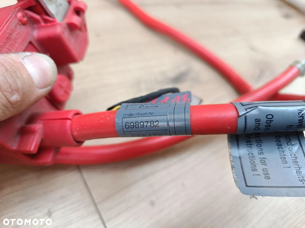 BMW E60 E61 LCI KLEMA PLUSOWA PIROTECHNICZNA 6989782 - 3