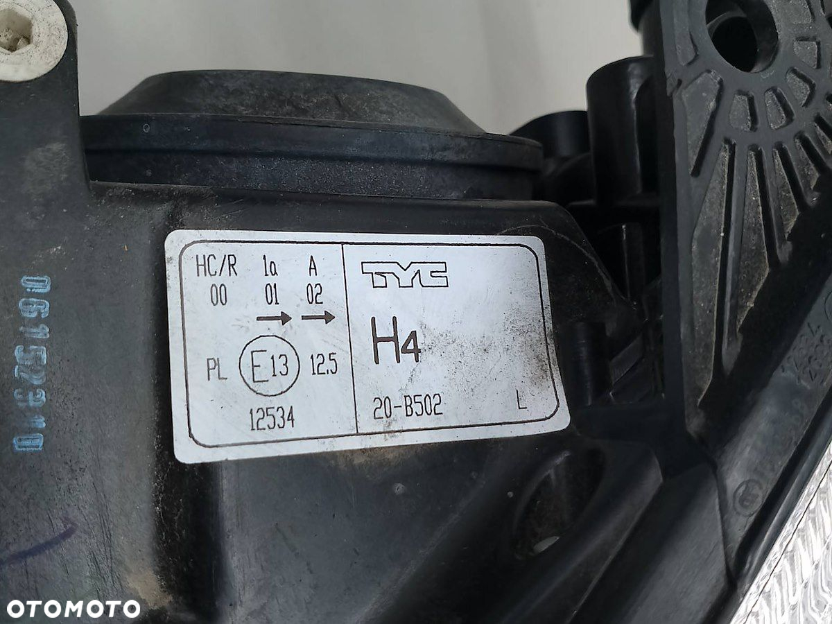 LAMPY PRZÓD KOMPLET SKODA ROOMSTER 20-B502L  20-B501R - 9