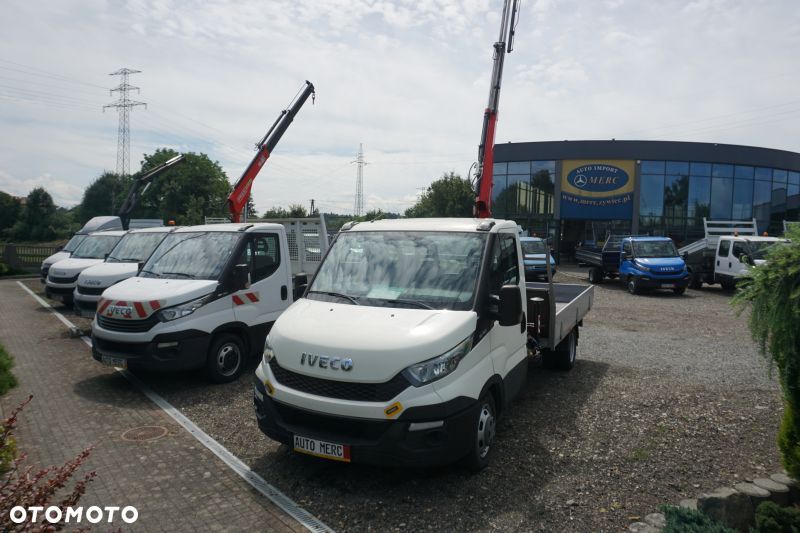 Iveco 35C15 HDS żuraw dźwig wywrotka skrzynia - 8