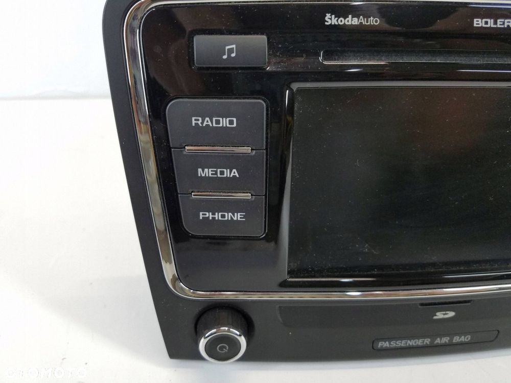 radio cd bolero skoda superb ii 3t0035156c - 3