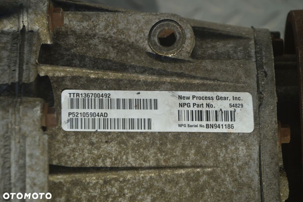 skrzynia biegów reduktor automatyczna jeep cheroke wk1 3.0 crd 642 - 3