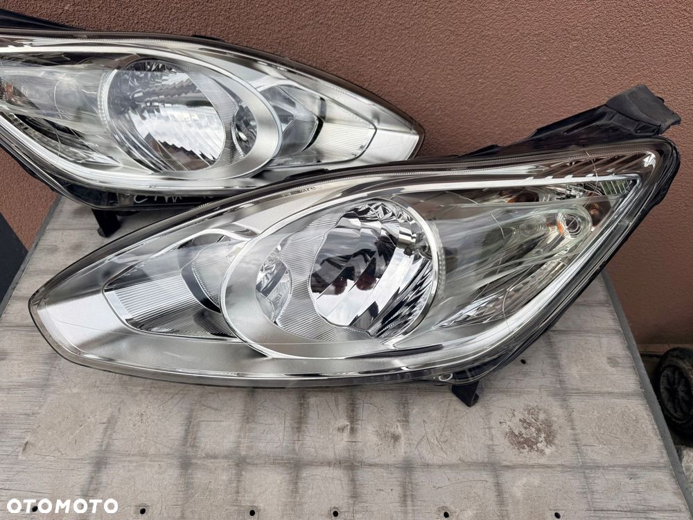 Lampa przednia FORD C-MAX MK2 II ZWYKŁE KOMPLET EUROPA ORYGINALNE VALEO - 3