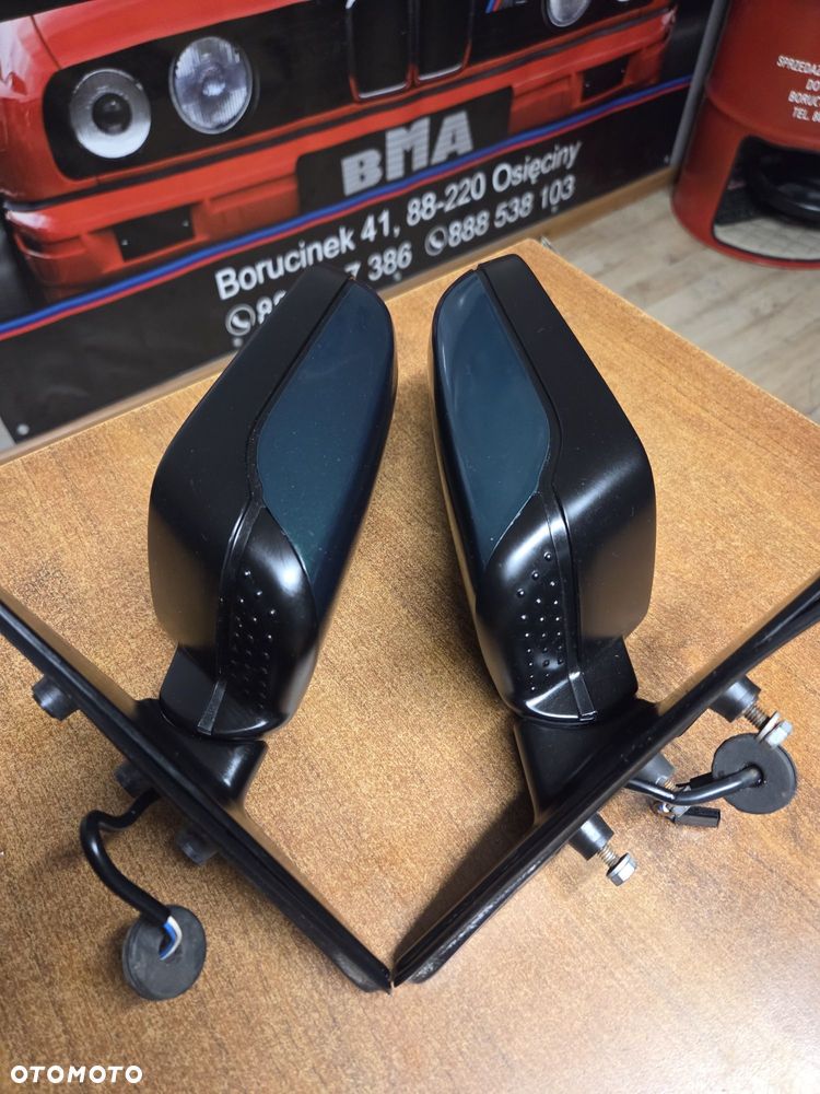 BMW E36 Lusterko Lusterka Prawe Lewe Farngruen Komplet Ładny Stan - 5