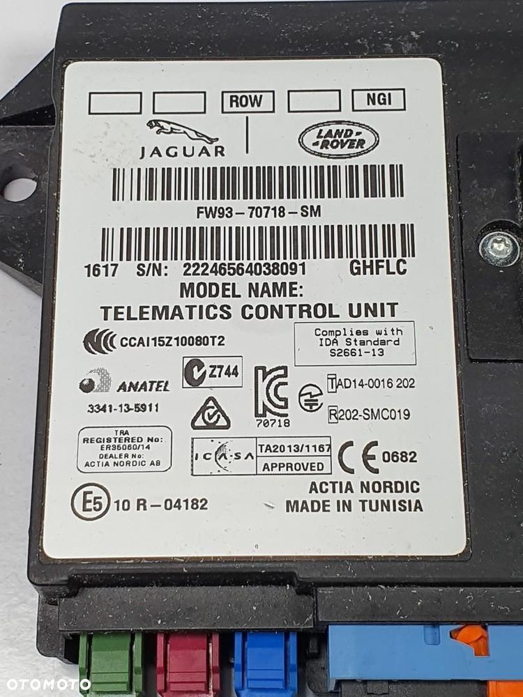 MODUŁ BLUETOOTH JAGUAR XF X260 FW93-70718-SM - 2
