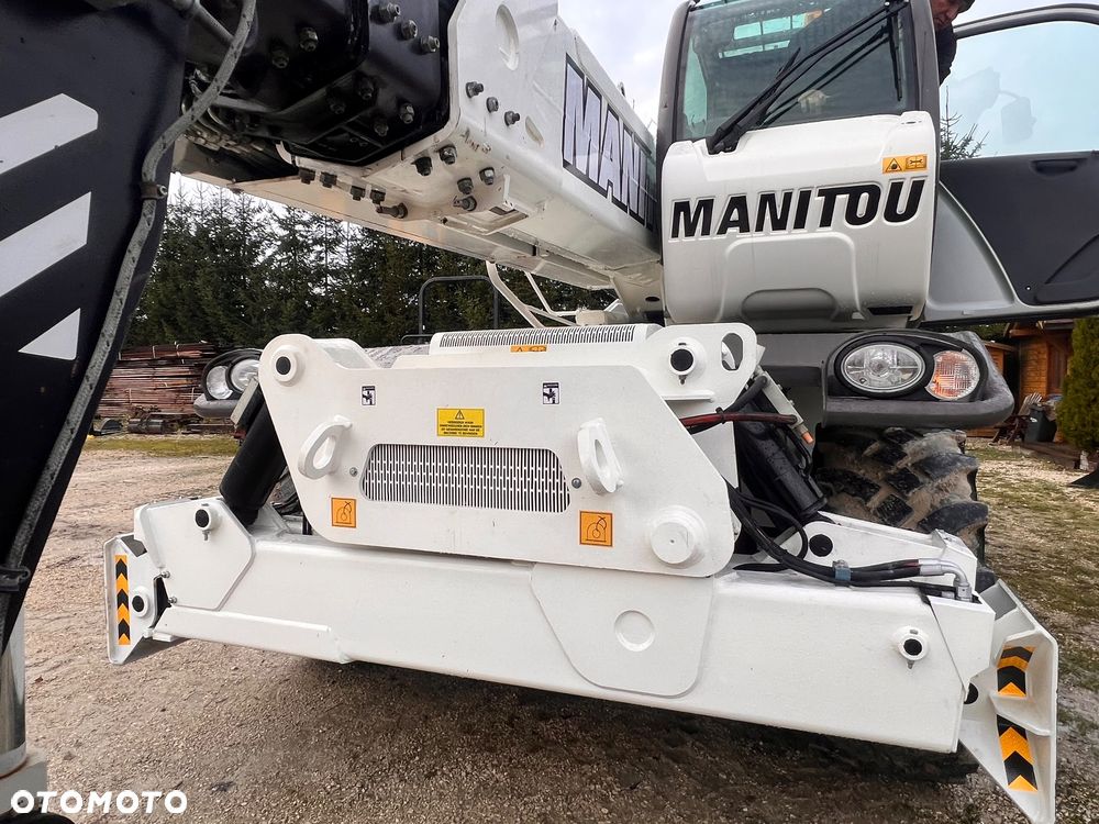 Manitou Ładowarka teleskopowa Manitou Mrt 2150 + Privilage Roto obrotowa 360 Pilot sterowanie radiowe Kosz Widły 2016/17 1840 2550 2540 silnik Mercedes 2150+ Merlo - 29