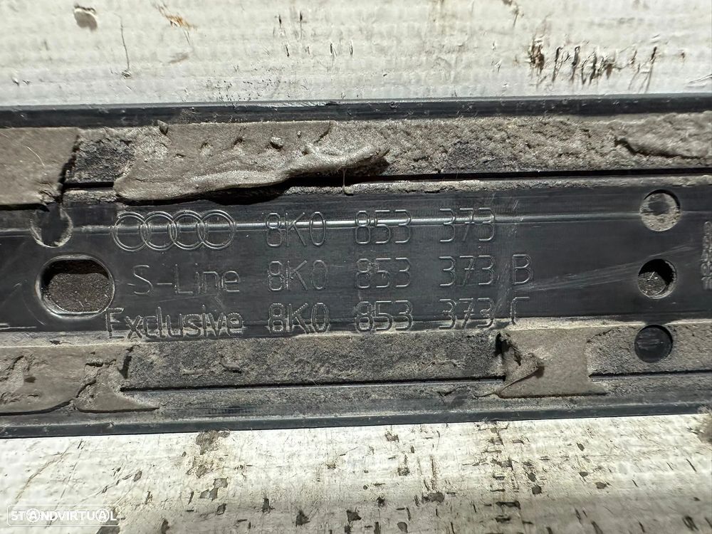 .Soleiras Porta Frente Frontal Embaladeira Original Audi A4 B8 S-line 8K0853373B 8K0853374B 2007 - 2015 - 8