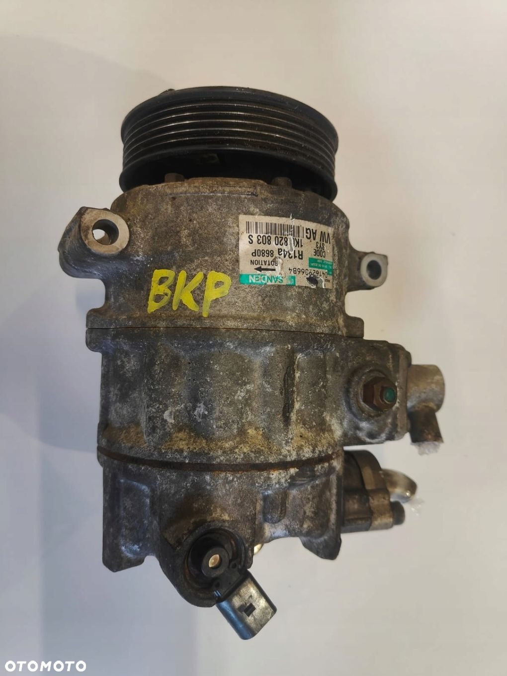 Volkswagen 2.0 tdi bkp 1K0820803S SPRĘŻARKA KOMPRESOR KLIMATYZACJI - 1