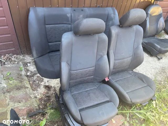 BMW 3 e46 sedan wzór m pakiet sportsitze siedzenia półskóry TYLKO tył tylna kanapa oparcie lub siedzisko - 6