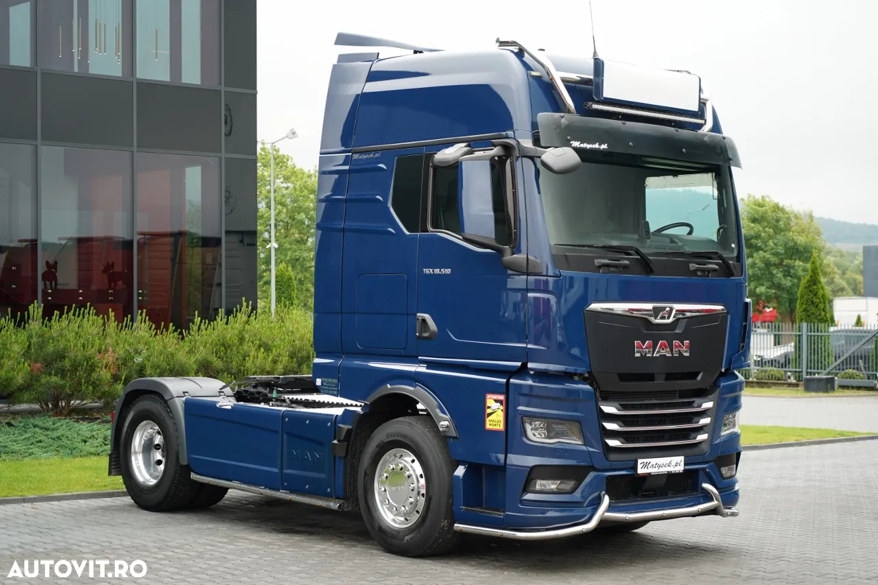 MAN TGX 18.510 / GX / RETARDER / NAVI / TV / PIELE / JANTE DIN ALIAJ / CONTRACT POST-SERVICE / ECHIPAMENTE COMPLETE - 4