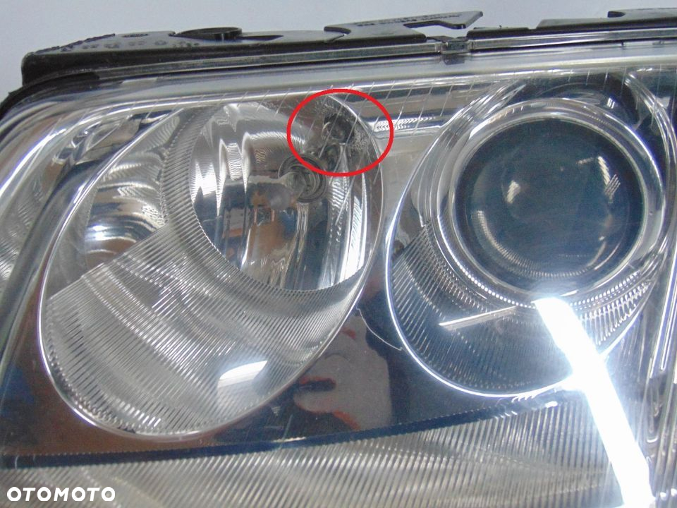 Lampa przednia przód lewa 3B0941015AK VW Volkswagen Passat B5 FL lift 00-05r Europa - 3