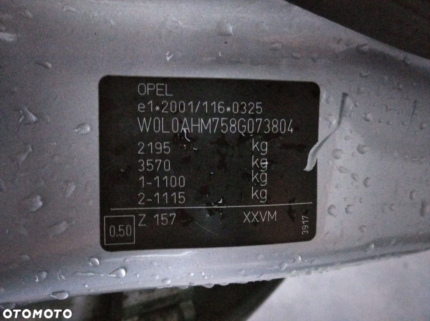 OPEL ZAFIRA B ASTRA 3 III H VECTRA C SILNIK M75 1.9 CDTI Z19DT 120KM - 3