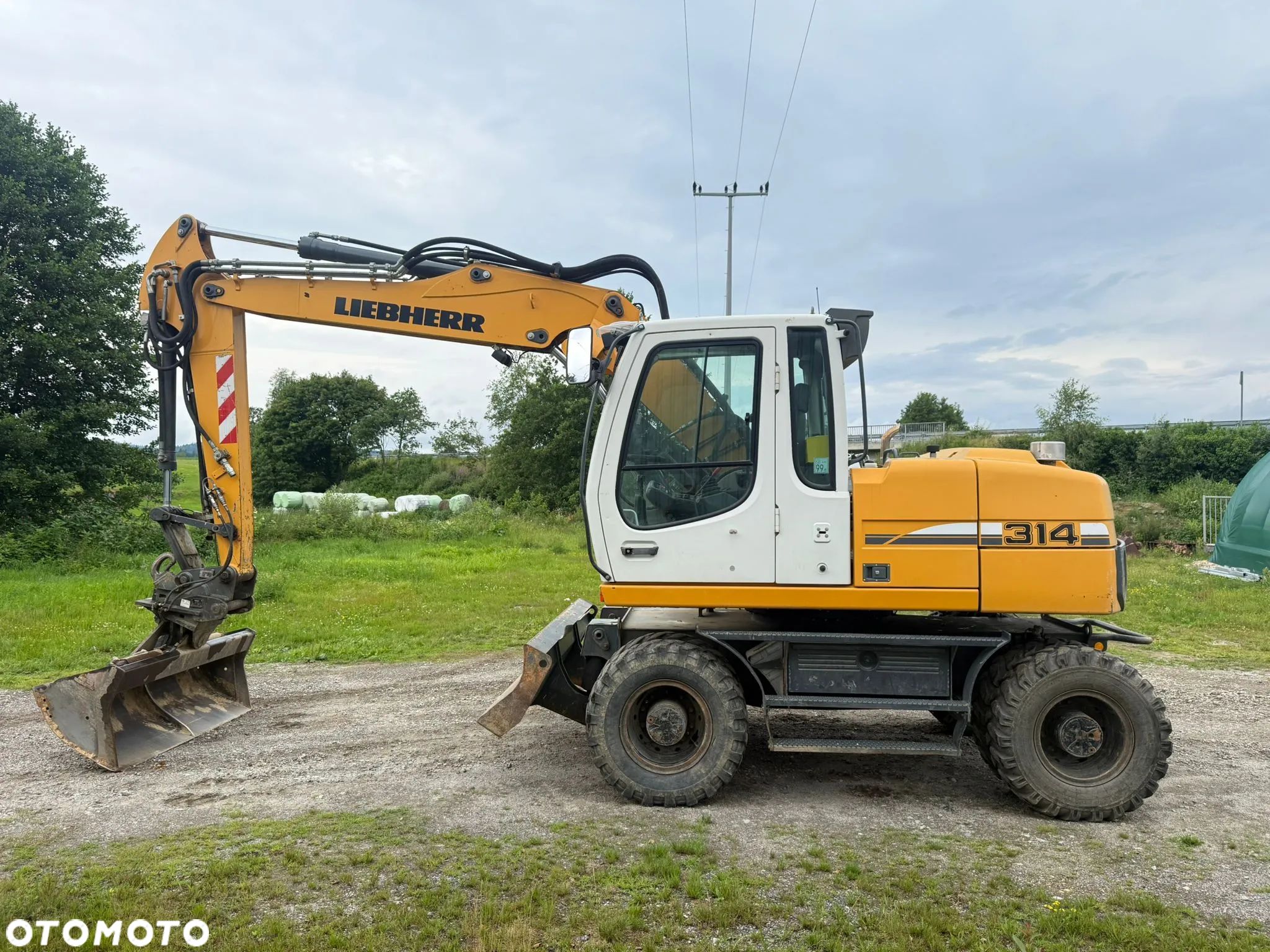 Liebherr A314 TYLKO 8344 MTH Z NIEMIEC / 312 / 316 - 1
