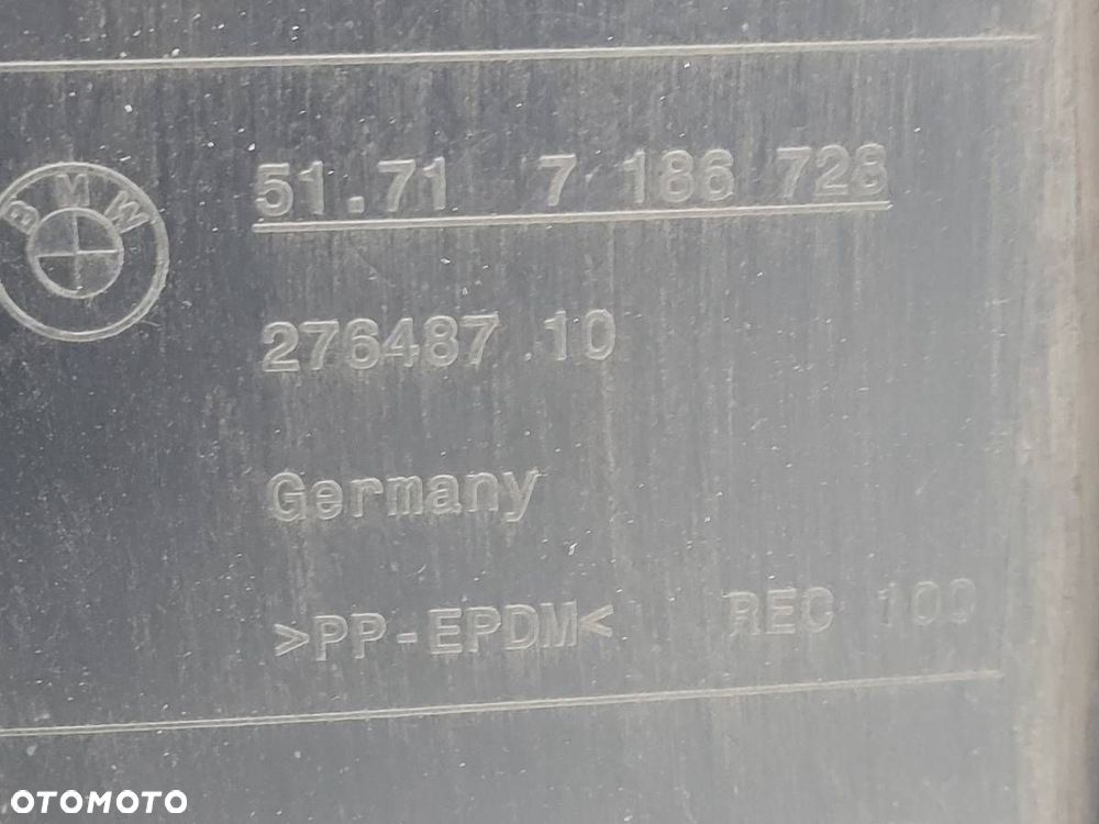 NADKOLE PRZÓD PRAWE BMW 5 F10 F11 LIFT 7186728 KOMPLETNE ORYGINAŁ - 8