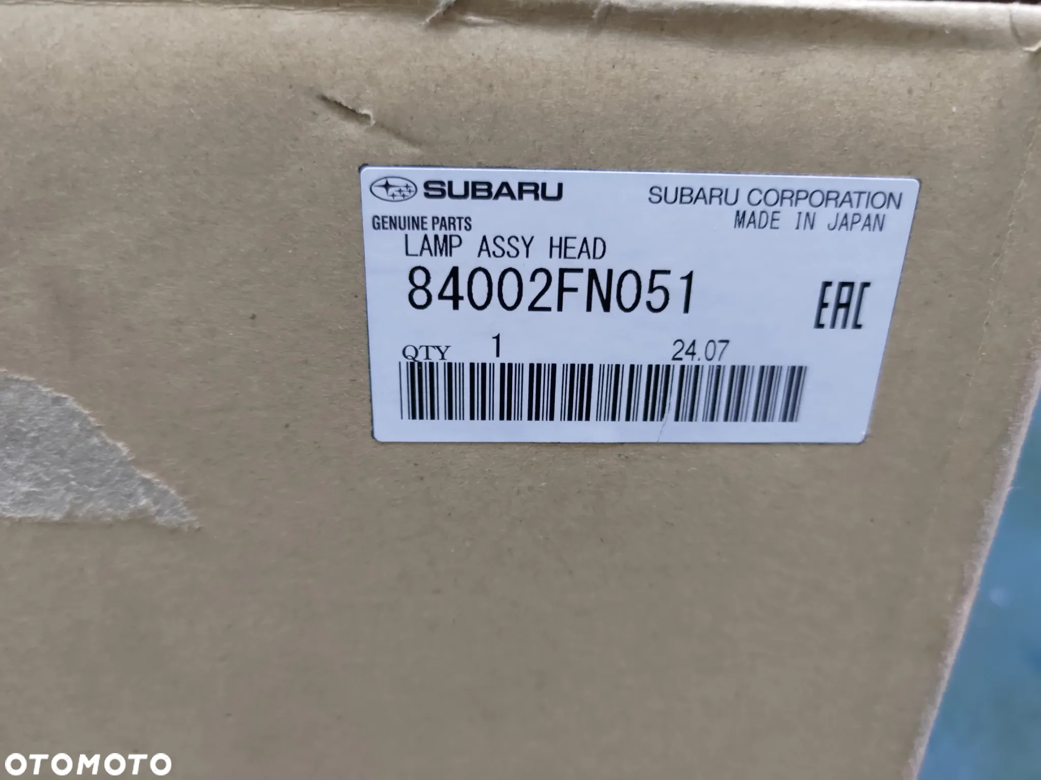 LAMPA LED LEWY PRZÓD SUBARU XV CROSSTREK 22- - 8